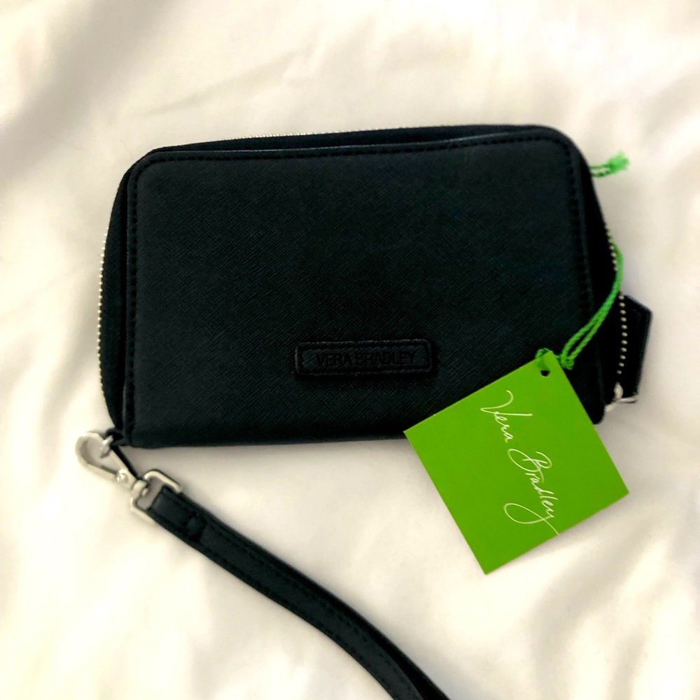 Black Vera Bradley wristlet